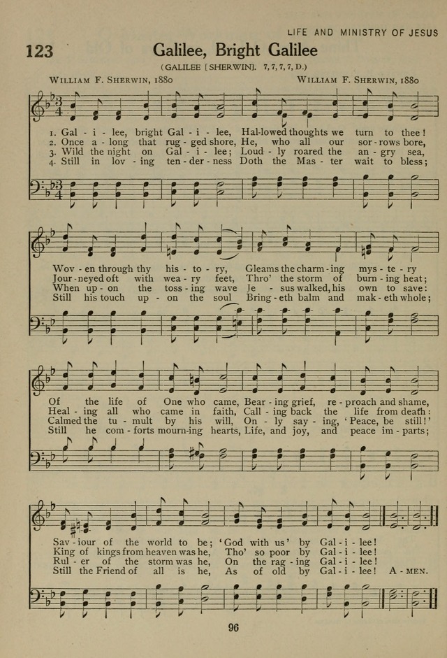 The Century Hymnal page 96
