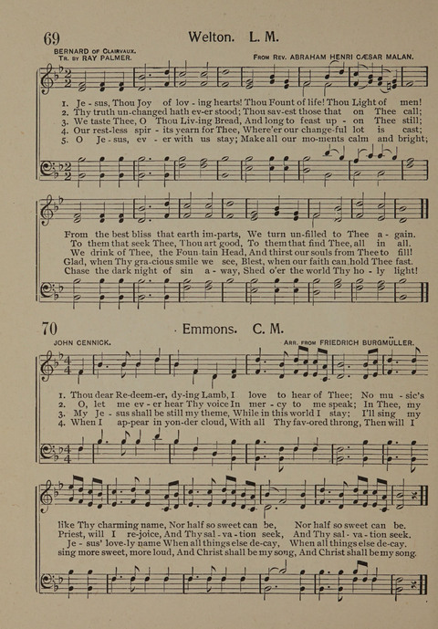 The Chapel Hymnal: Hymns and Songs (12th ed.) page 40