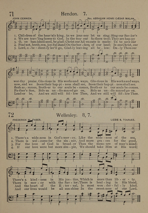 The Chapel Hymnal: Hymns and Songs (12th ed.) page 41