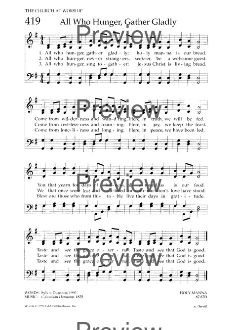 Chalice Hymnal page 392