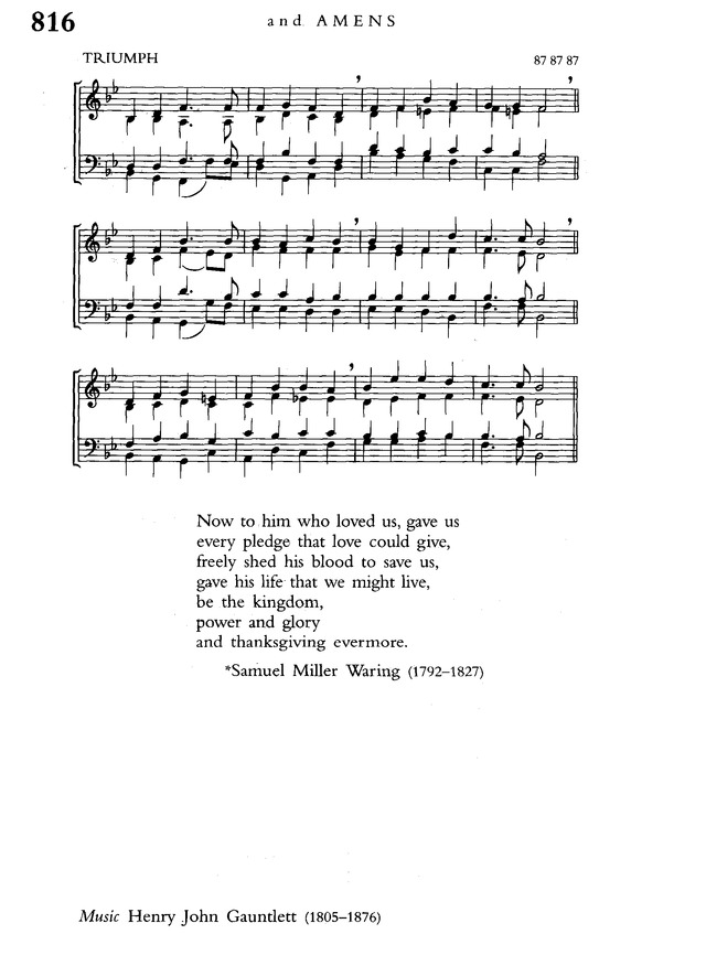 Church Hymnary (4th ed.) page 1451