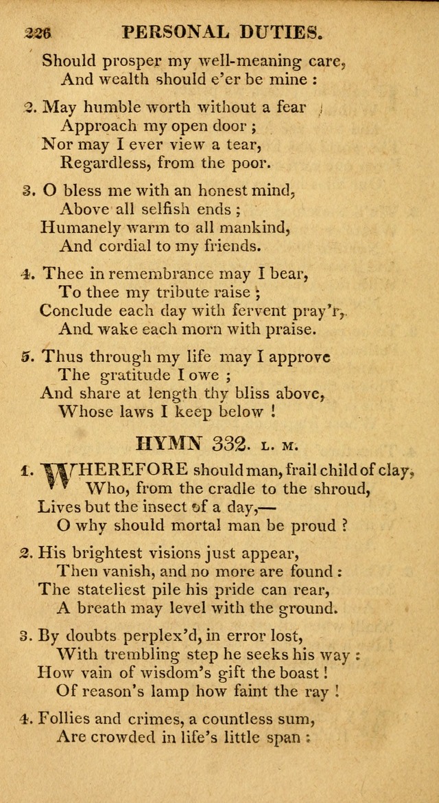 A Collection of Hymns and A Liturgy: for the use of Evangelical Lutheran Churches; to which are added prayers for families and individuals page 228