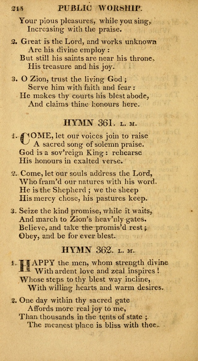 A Collection of Hymns and A Liturgy: for the use of Evangelical Lutheran Churches; to which are added prayers for families and individuals page 248