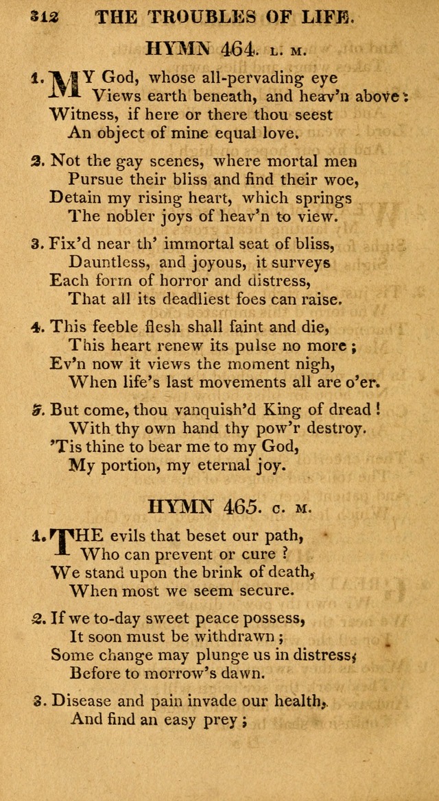 A Collection of Hymns and A Liturgy: for the use of Evangelical Lutheran Churches; to which are added prayers for families and individuals page 314