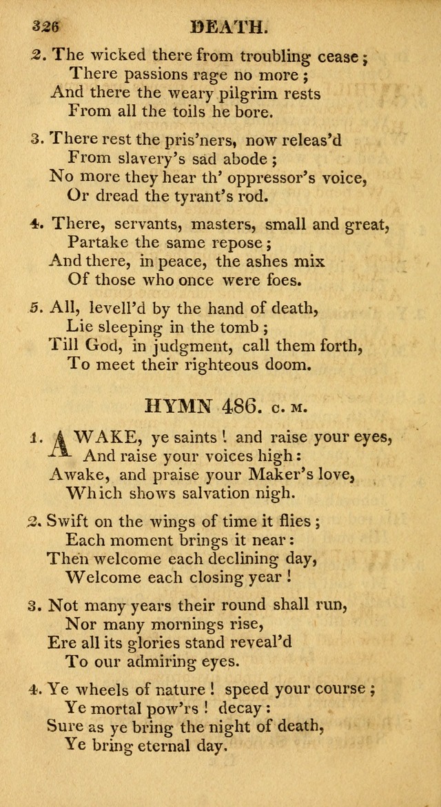 A Collection of Hymns and A Liturgy: for the use of Evangelical Lutheran Churches; to which are added prayers for families and individuals page 328