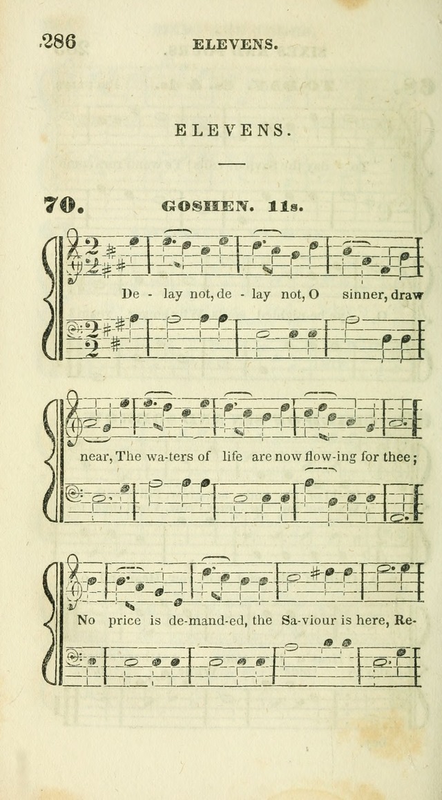 Conference Hymns : adapted to religious conferences, and meetings for prayer, to which is added a selection of the most favorite melodies in common use page 290