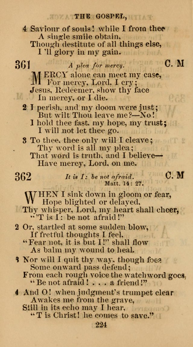 The Christian Hymn Book: a compilation of psalms, hymns and spiritual songs, original and selected (Rev. and enl.) page 233