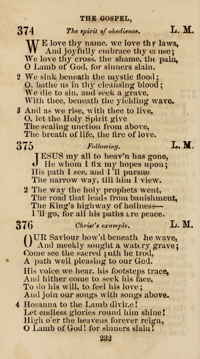 The Christian Hymn Book: a compilation of psalms, hymns and spiritual songs, original and selected (Rev. and enl.) page 241