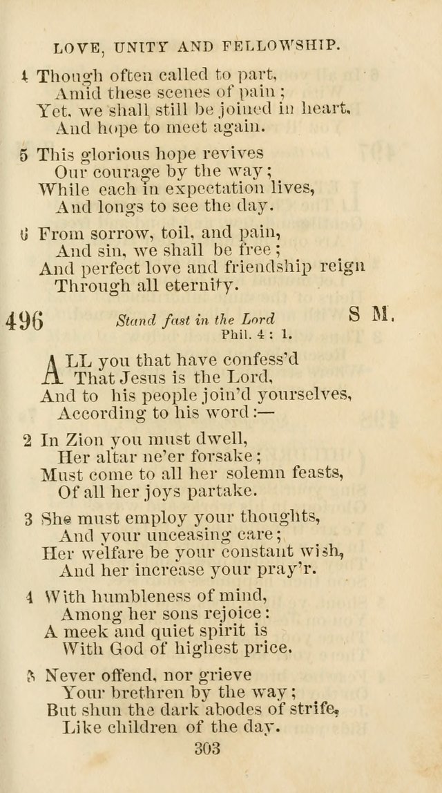 The Christian Hymn Book: a compilation of psalms, hymns and spiritual songs, original and selected (Rev. and enl.) page 312