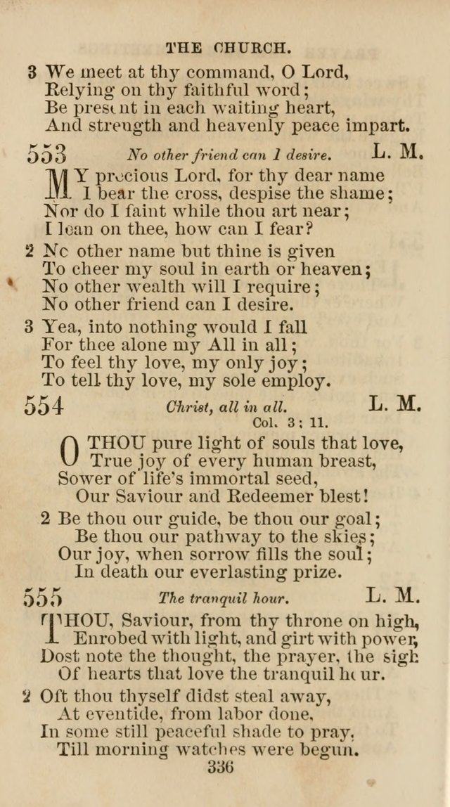 The Christian Hymn Book: a compilation of psalms, hymns and spiritual songs, original and selected (Rev. and enl.) page 345