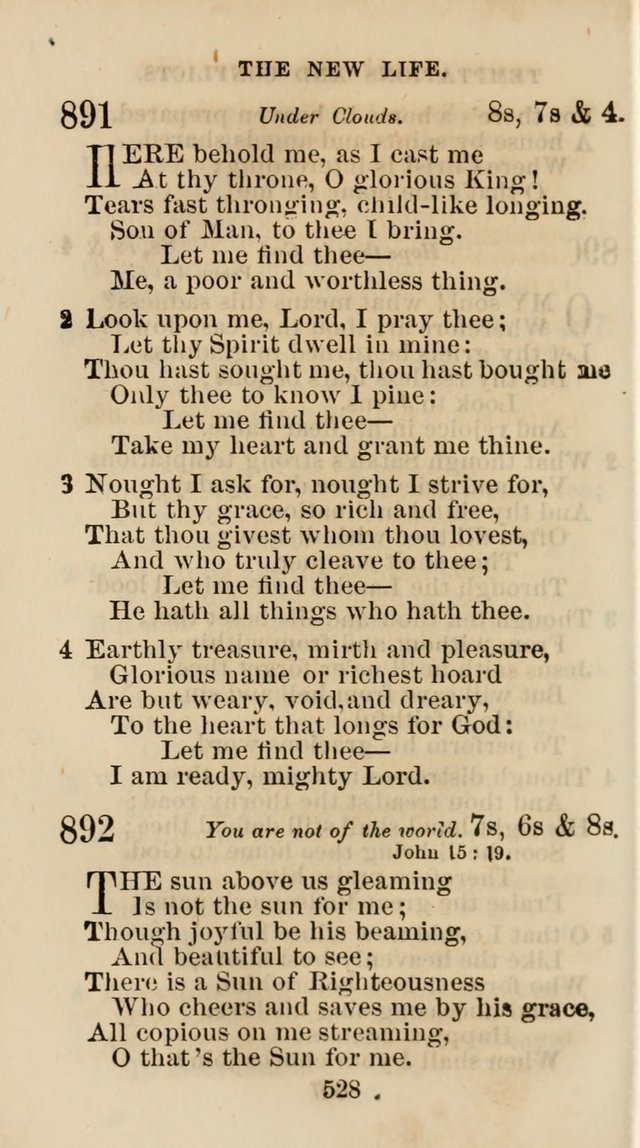 The Christian Hymn Book: a compilation of psalms, hymns and spiritual songs, original and selected (Rev. and enl.) page 537