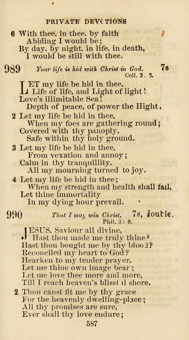 The Christian Hymn Book: a compilation of psalms, hymns and spiritual songs, original and selected (Rev. and enl.) page 596