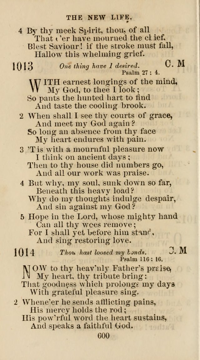 The Christian Hymn Book: a compilation of psalms, hymns and spiritual songs, original and selected (Rev. and enl.) page 609