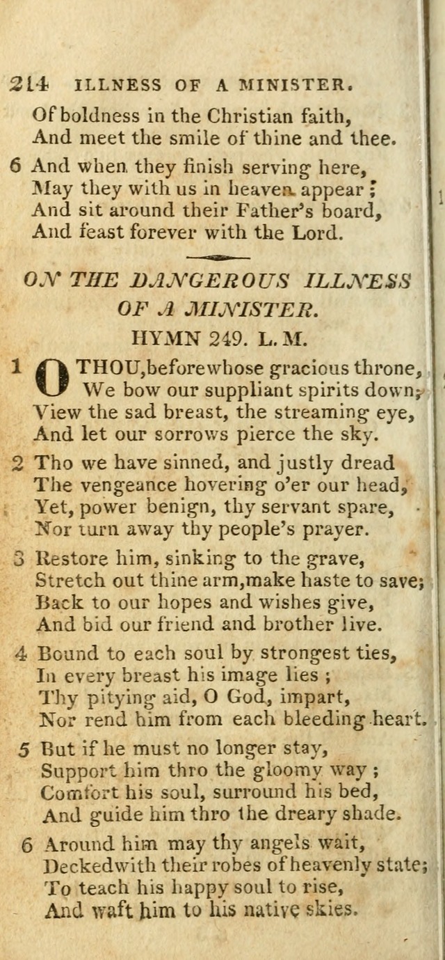 The Christian Hymn-Book (Corr. and Enl., 3rd. ed.) page 216