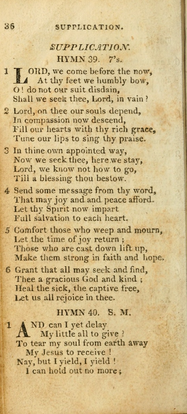 The Christian Hymn-Book (Corr. and Enl., 3rd. ed.) page 38
