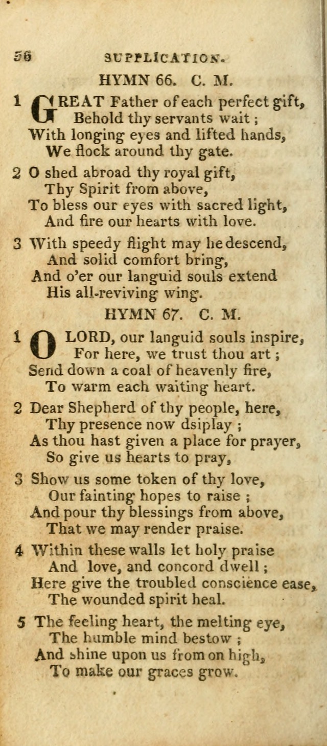 The Christian Hymn-Book (Corr. and Enl., 3rd. ed.) page 58