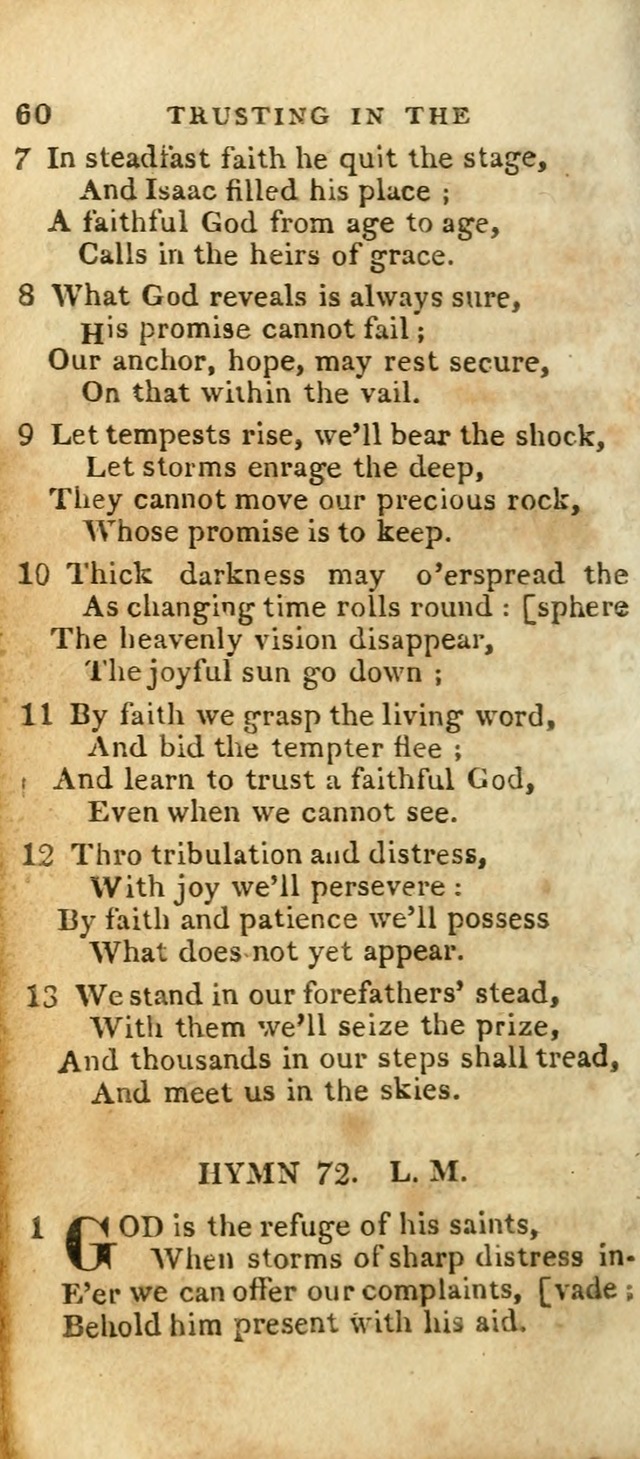 The Christian Hymn-Book (Corr. and Enl., 3rd. ed.) page 62