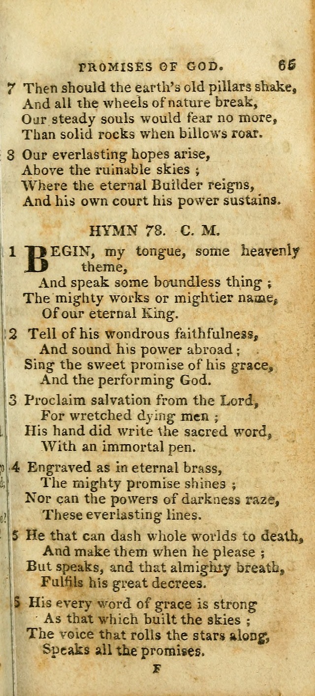 The Christian Hymn-Book (Corr. and Enl., 3rd. ed.) page 67