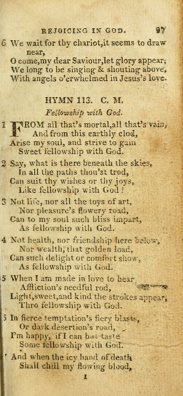 The Christian Hymn-Book (Corr. and Enl., 3rd. ed.) page 99