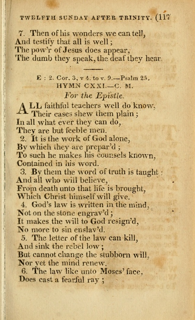 Church Hymn Book: consisting of newly composed hymns with the addition of hymns and psalms, from other authors, carefully adapted for the use of public worship, and many other occasions (1st ed.) page 136