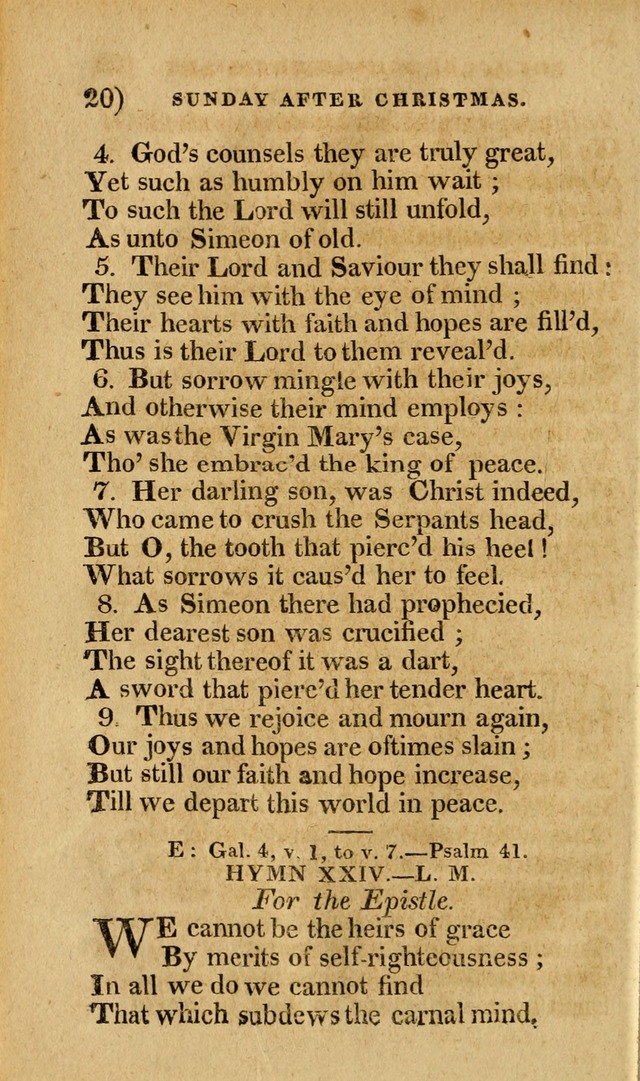 Church Hymn Book: consisting of newly composed hymns with the addition of hymns and psalms, from other authors, carefully adapted for the use of public worship, and many other occasions (1st ed.) page 39