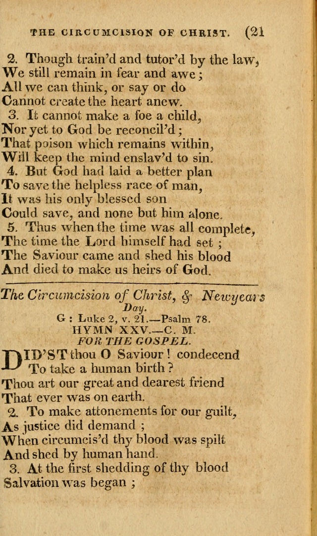 Church Hymn Book: consisting of newly composed hymns with the addition of hymns and psalms, from other authors, carefully adapted for the use of public worship, and many other occasions (1st ed.) page 40