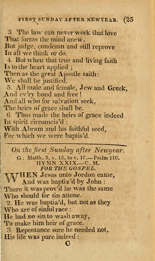 Church Hymn Book: consisting of newly composed hymns with the addition of hymns and psalms, from other authors, carefully adapted for the use of public worship, and many other occasions (1st ed.) page 44