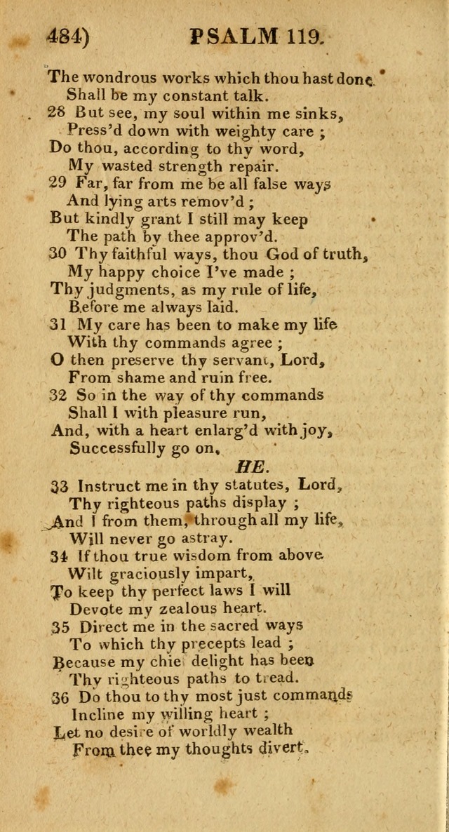 Church Hymn Book: consisting of newly composed hymns with the addition of hymns and psalms, from other authors, carefully adapted for the use of public worship, and many other occasions (1st ed.) page 503