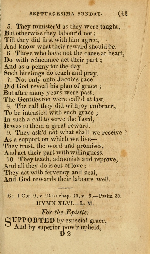 Church Hymn Book: consisting of newly composed hymns with the addition of hymns and psalms, from other authors, carefully adapted for the use of public worship, and many other occasions (1st ed.) page 60