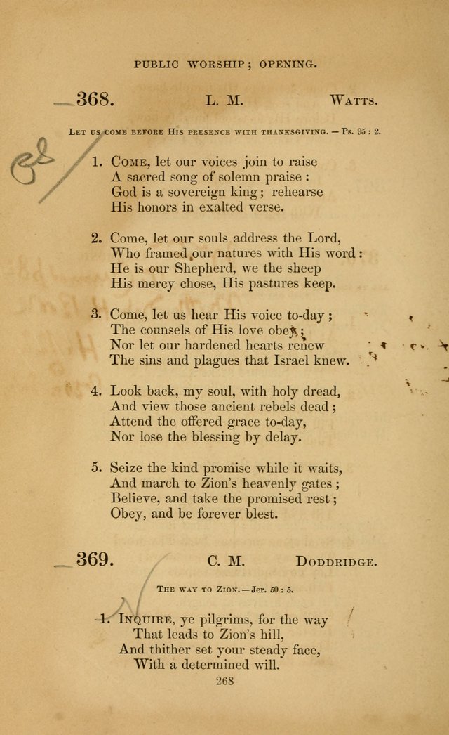 The Congregational Hymn Book: for the service of the sanctuary page 326