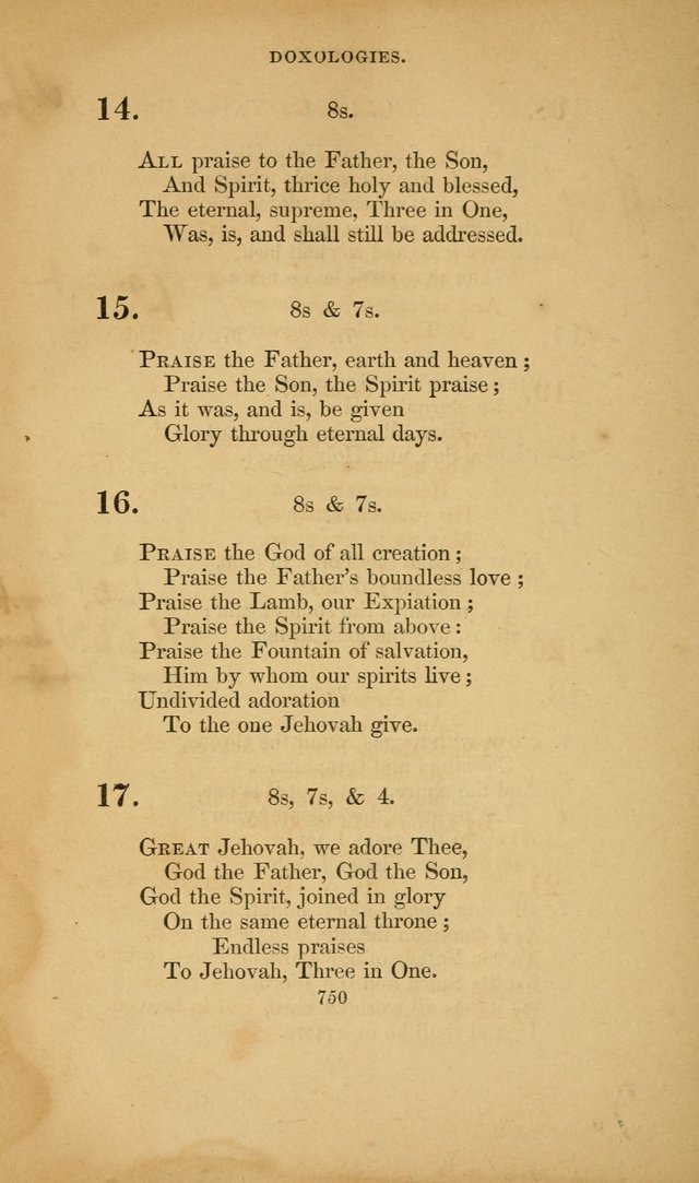 The Congregational Hymn Book: for the service of the sanctuary page 812