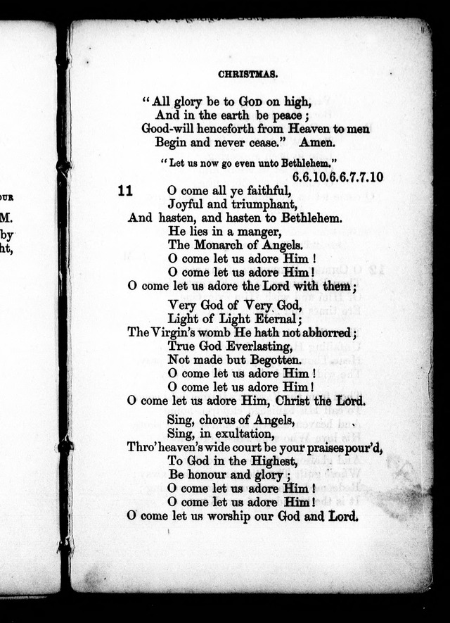 A Church Hymn Book: for the use of congregations of the United Church of England and Ireland page 10