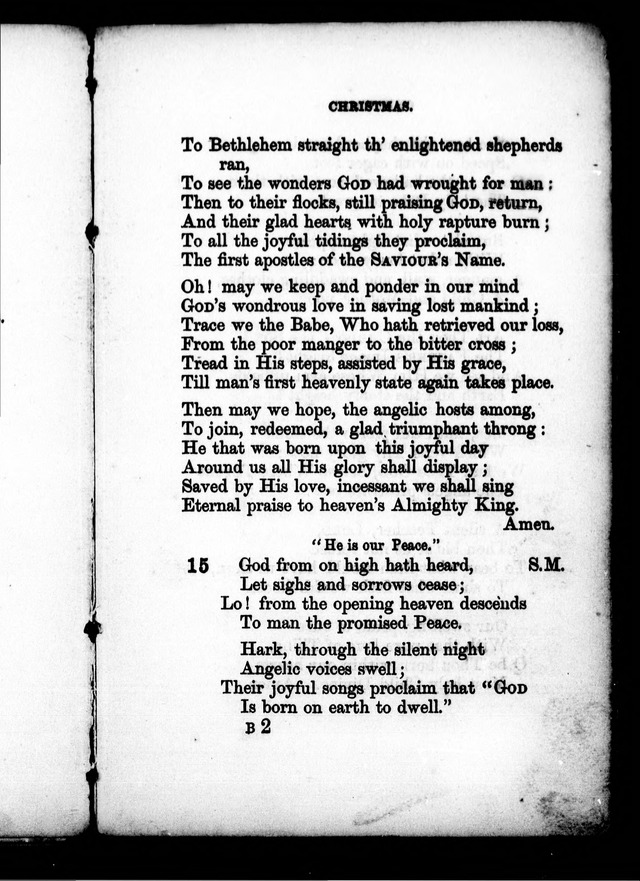 A Church Hymn Book: for the use of congregations of the United Church of England and Ireland page 14