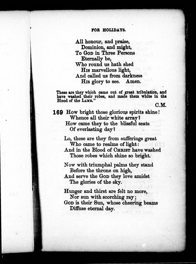A Church Hymn Book: for the use of congregations of the United Church of England and Ireland page 165