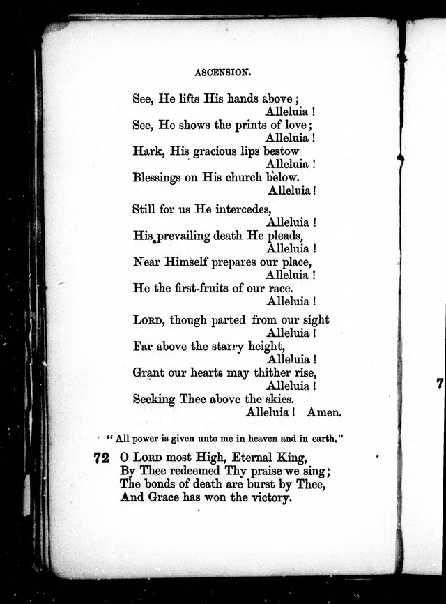 A Church Hymn Book: for the use of congregations of the United Church of England and Ireland page 71
