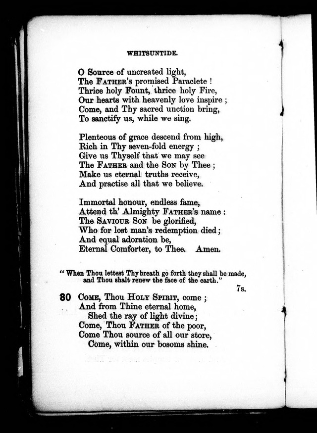 A Church Hymn Book: for the use of congregations of the United Church of England and Ireland page 79