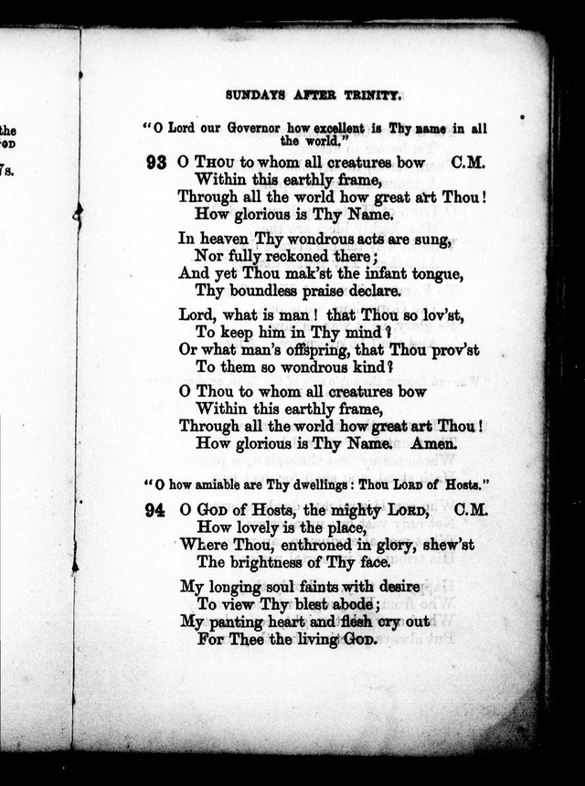 A Church Hymn Book: for the use of congregations of the United Church of England and Ireland page 95