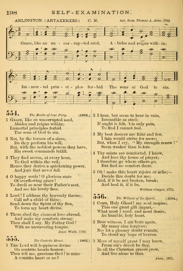 The Chapel hymn book, with tunes: for the worship of God page 205