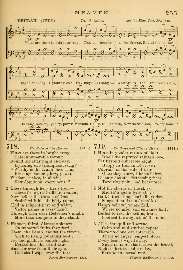 The Chapel hymn book, with tunes: for the worship of God page 262