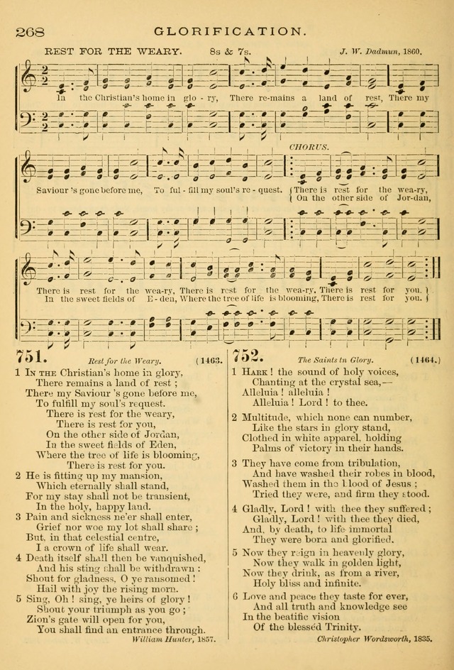 The Chapel hymn book, with tunes: for the worship of God page 275