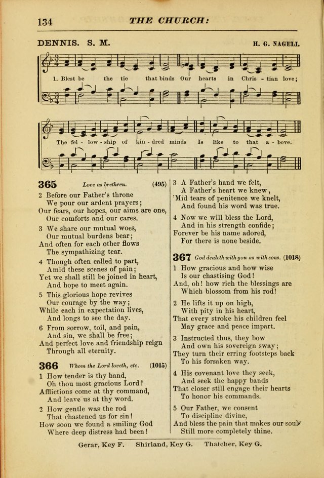 The Christian Hymnal: a choice collection of hymns and tunes for congregational and social worship page 134