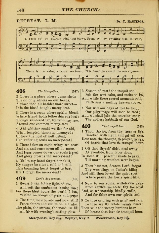 The Christian Hymnal: a choice collection of hymns and tunes for congregational and social worship page 148