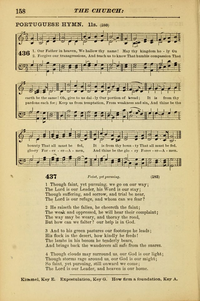 The Christian Hymnal: a choice collection of hymns and tunes for congregational and social worship page 158