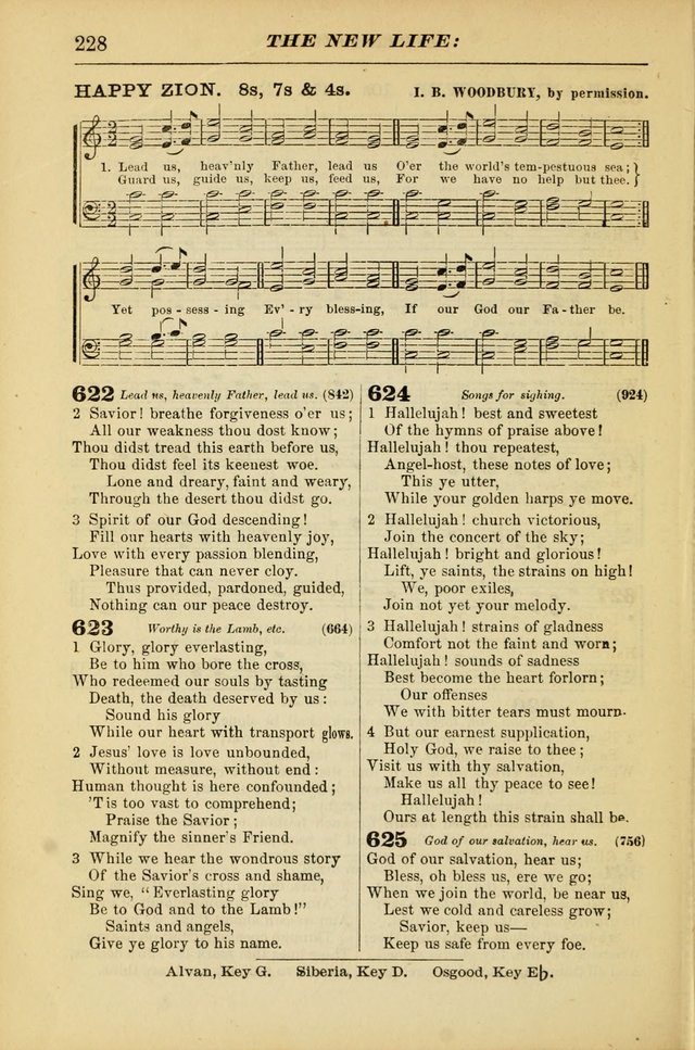 The Christian Hymnal: a choice collection of hymns and tunes for congregational and social worship page 228