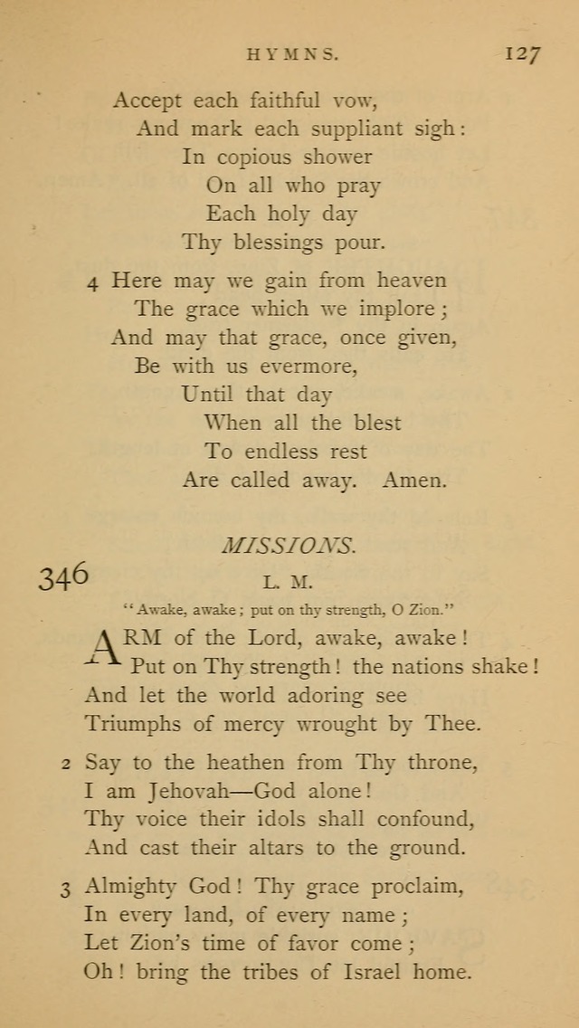 A Church hymnal: compiled from "Additional hymns," "Hymns ancient and modern," and "Hymns for church and home," as authorized by the House of Bishops page 134