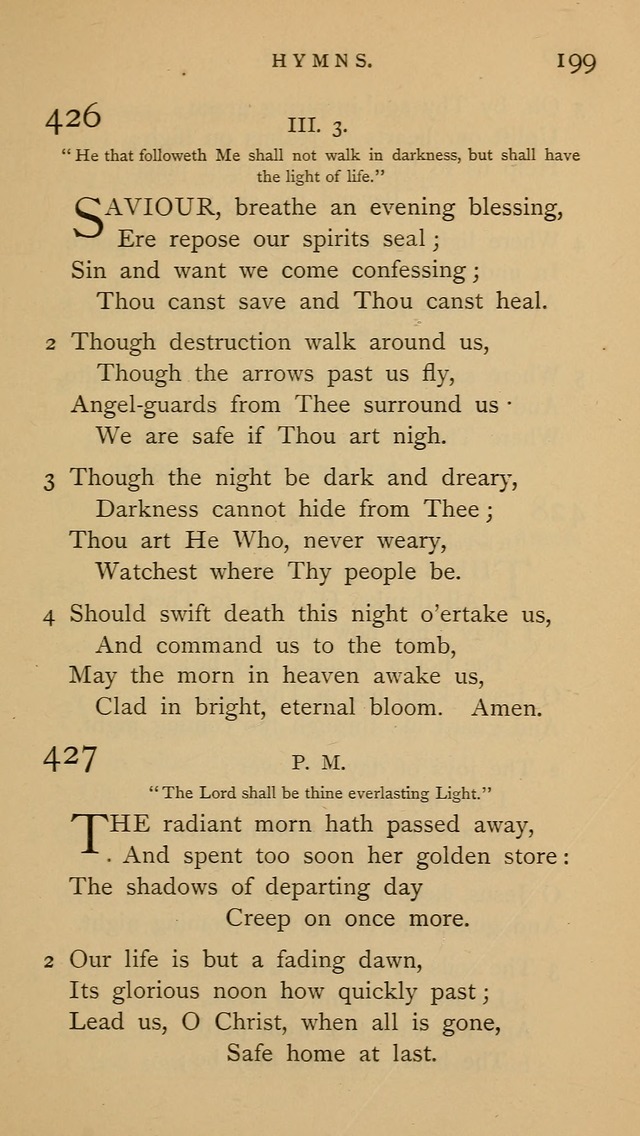 A Church hymnal: compiled from "Additional hymns," "Hymns ancient and modern," and "Hymns for church and home," as authorized by the House of Bishops page 206