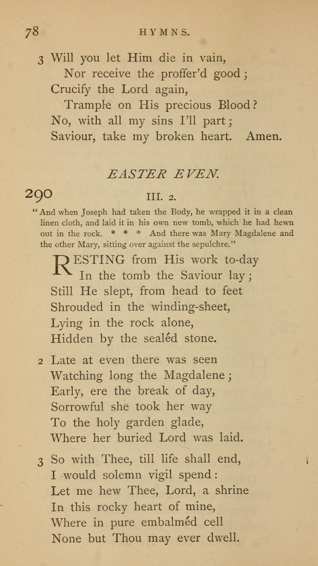A Church hymnal: compiled from "Additional hymns," "Hymns ancient and modern," and "Hymns for church and home," as authorized by the House of Bishops page 85
