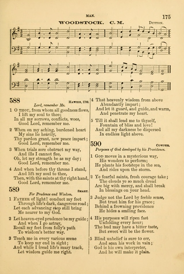 Church Harmonies: a collection of hymns and tunes for the use of Congregations page 175