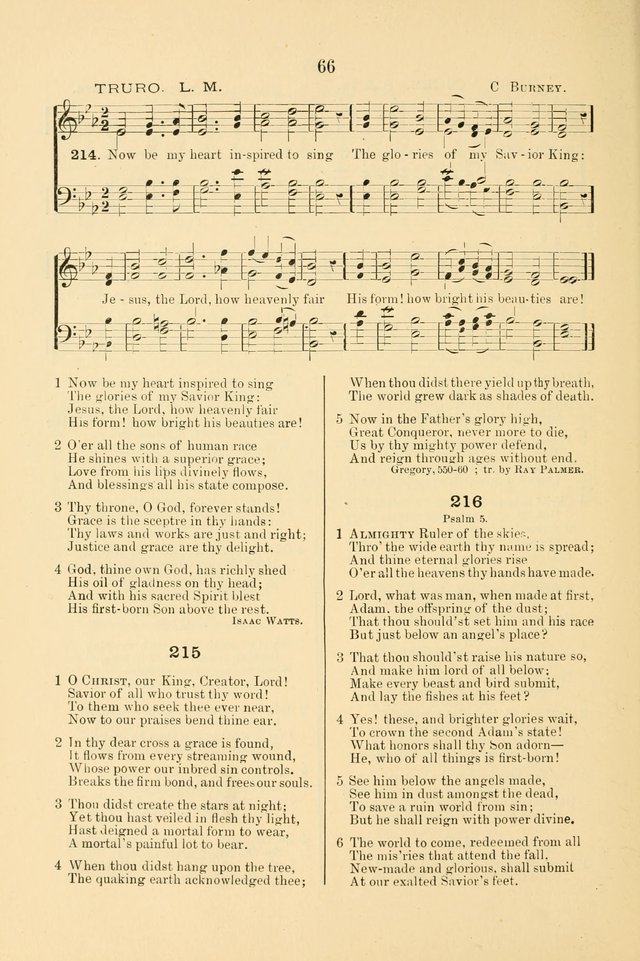 The Christian Hymnal: for the church, home and bible schools page 73