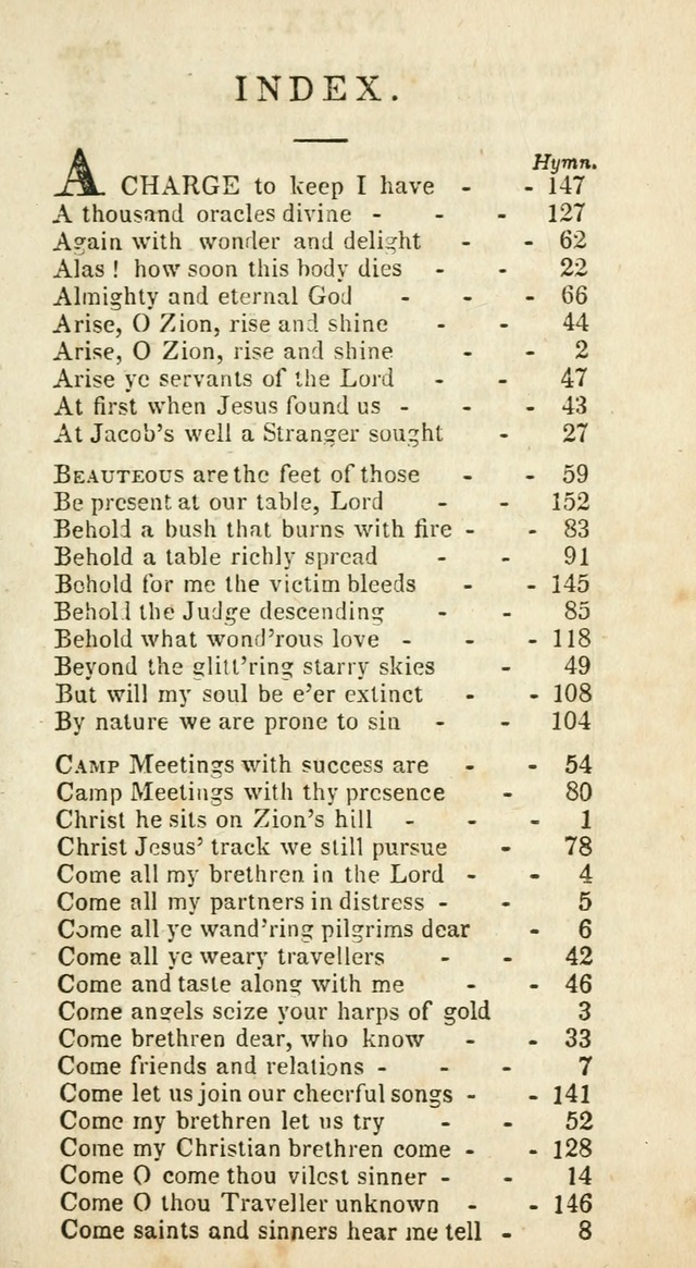 A Collection of Hymns: for camp meetings, revivals, &c., for the use of the Primitive Methodists page 3